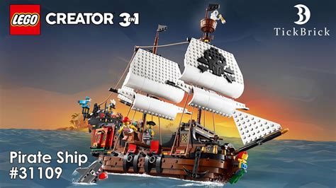 Lego Creator 3 In 1 Pirate Ship 31109 Part 1 Speed Build YouTube