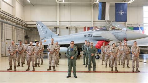 Italy And Spain Take Lead Of Natos Baltic Air Policing Mission