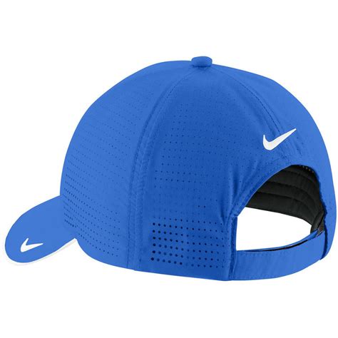 Nike Dri Fit Blue Sapphire Swoosh Perforated Cap