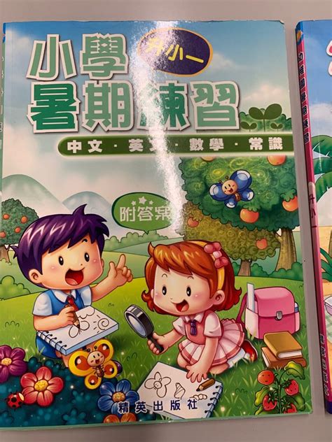 幼稚園暑期練習升小一 興趣及遊戲 書本 And 文具 書本及雜誌 補充練習 Carousell