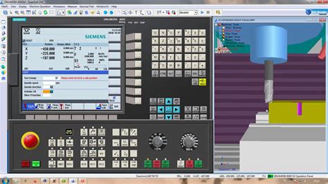 Penyetingan Dan Pengoperasian Mesin CNC Milling SIEMENS Sinumerik 808D