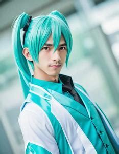 Male Hatsune Miku Cosplay Face Swap ID:1054459