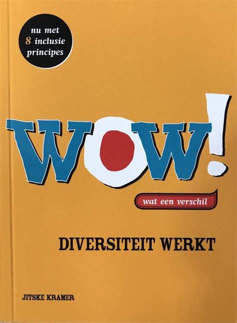 Wow Wat Een Verschil 9789058718792 Jitske Kramer Boeken Bol