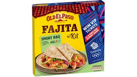 Smoky Bbq Fajita Kit Mexican Food Old El Paso