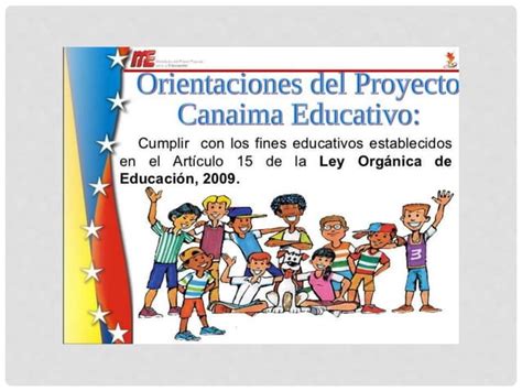 Conociendo Al Proyecto Canaima Educativo Ppt