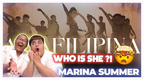 Marina Summers Amafilipina Official Music Video Reaction Youtube