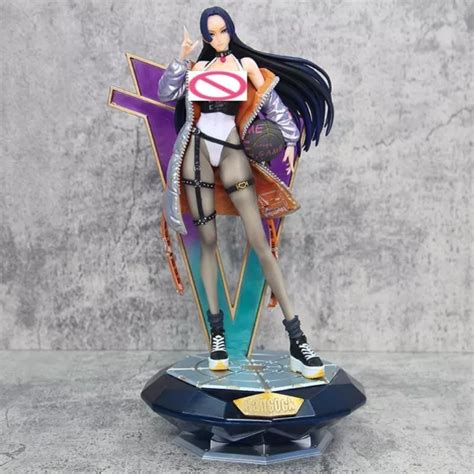 ONE PIECE BOA HANCOCK Figure Anime Hot Sexy Girl Pvc NUDE Hentai Statue