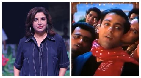 Salman Khan Would Only Come For 2 3 Hours Farah Khan Reveals Body