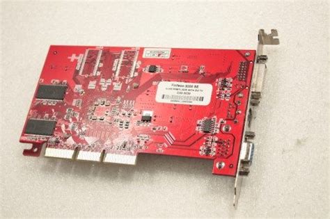 Ati Radeon 9200 Se 64mb Vga S Video Vdi Agp Graphics Card Pn8915 981