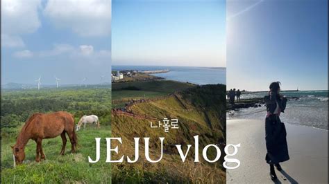 여행vlog 여자 혼자 떠난 2박3일 제주여행 브이로그🌴ㅣ제주 한달살이 하는 친구 몰래 가서 서프라이즈ㅣ제주 맛집ㅣ제주카페추천