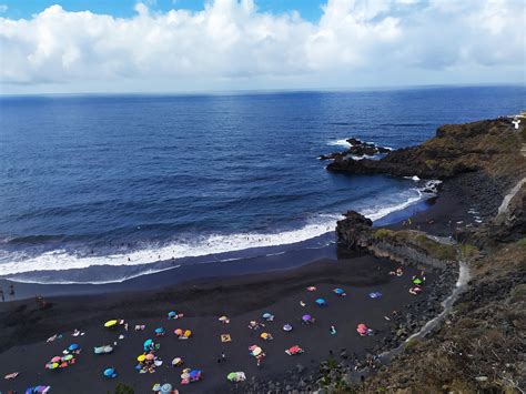 Black sand beach, Tenerife (Canary Islands) : r/pics