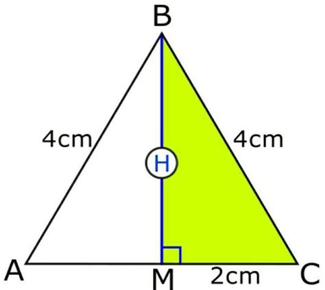 Calcular Altura Triangulo Isosceles Online Templates Printable Free