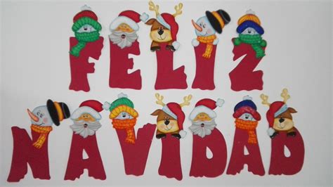 Moldes Letras Navideñas El Taller De Lucia