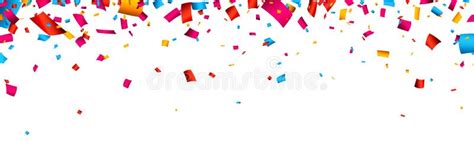 Confetti Celebration Banner Stock Vector Illustration Of Happiness Design 63048994