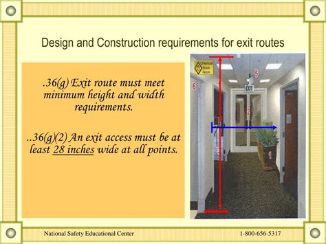 PPT Subpart E Exit Route Emergency Action Plans And Fire