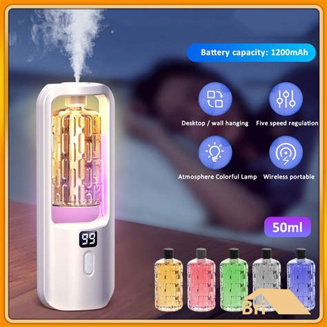 Digital Display Rechargeable Fragrance Machine Automatic Aroma Diffuser