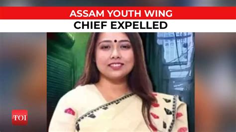 Assam Youth Wing Chief Angkita Dutta Expelled From Congress For 6 Years