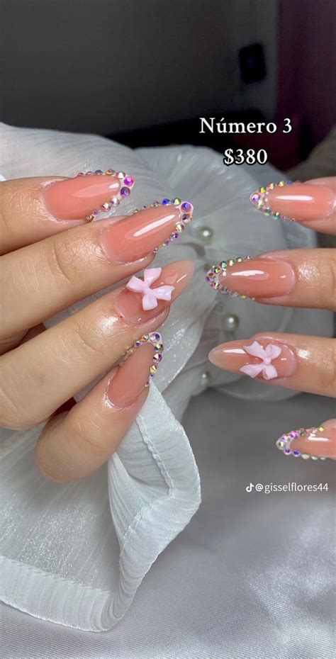 Pin de Zianya Soto en Nails en 2024 Manicura de uñas Diseños para