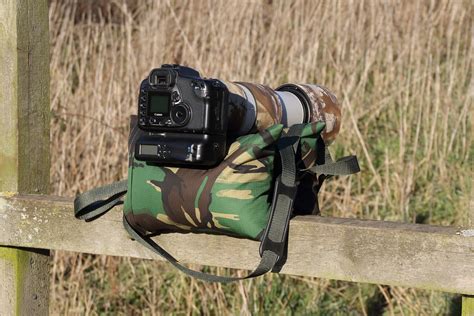 Large Double Filled/Unfilled Camera Bean Bag DPM Camo Pattern – Camera ...