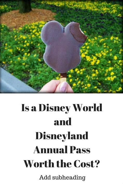 Disney World and Disneyland Annual Pass - EverythingMouse Guide To Disney