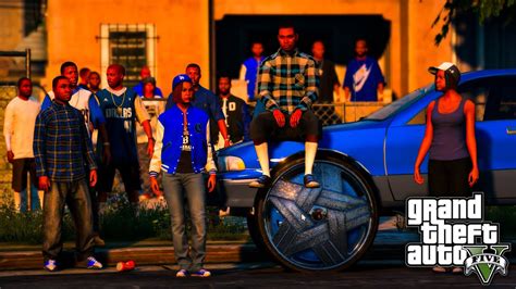 BLOODS VS CRIPS GANG WAR 30 GTA 5 MODS YouTube