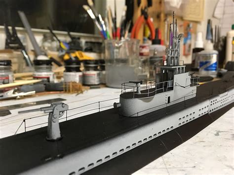 USS Gato SS 212 Sub 1944 Plastic Model Military Ship 1 144 Scale