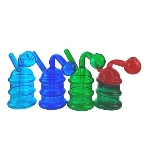 Dab Smoking Pipes Set Tobacco Oil Glass Water Bubbler China Glass Oil