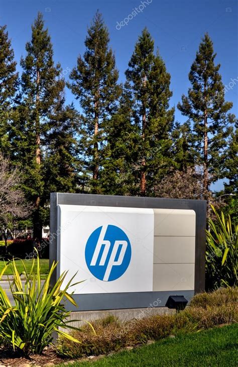 Hewlett-Packard corporate headquarters in Silicon Valley – Stock ...