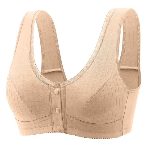 Ersazi Best Bra For Heavy Breasts Ladies Traceless Comfortable No Steel Ring Breathable