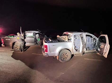 Dof Apreende Mais De Ton De Maconha Em Camionetas Roubadas No