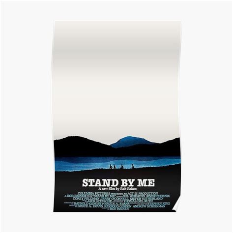 "Stand by Me" Poster for Sale by ferlymidele | Redbubble