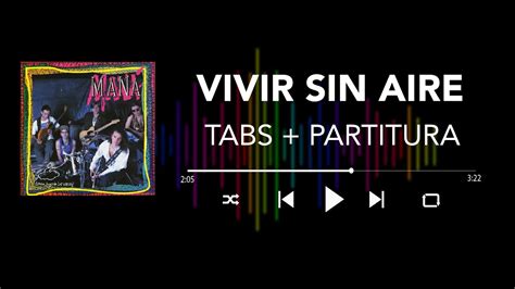 Man Vivir Sin Aire Bass Cover Tabs Partitura Acordes Youtube