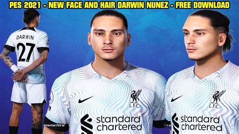 Pes New Face And Hair Darwin Nunez By Kodigo Facemaker K