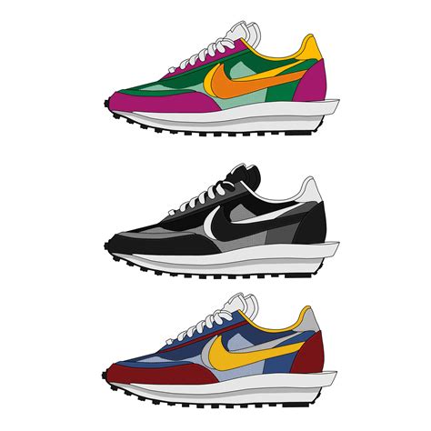 Nike Shoe Vector Art on Behance