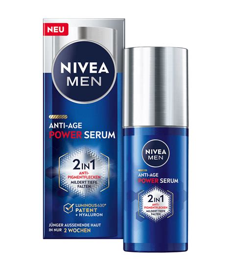 Серум за мъже 2в1 NIVEA MEN Anti Age Power 30мл