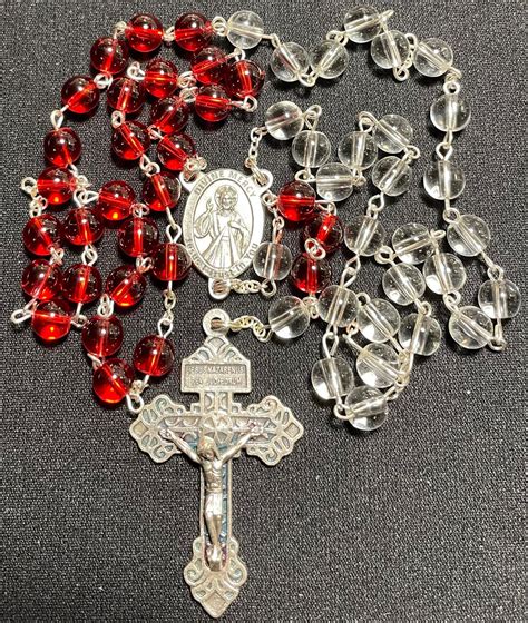 Divine Mercy Chaplet Rosary version 10 - Etsy