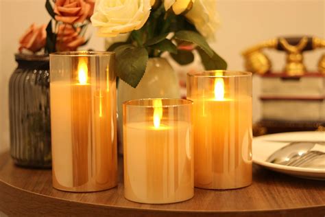 Snapklik Genswin Led Flameless Flickering Battery Operated Candles