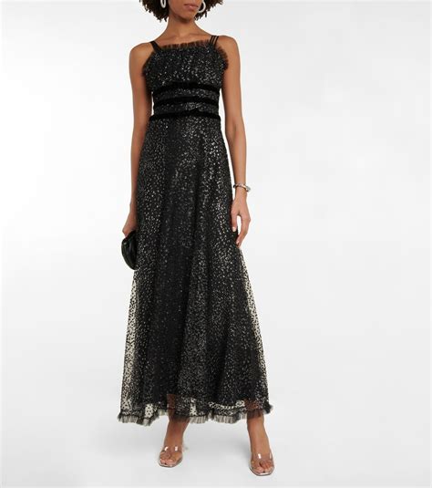 Rodarte Embellished Tulle Gown Rodarte