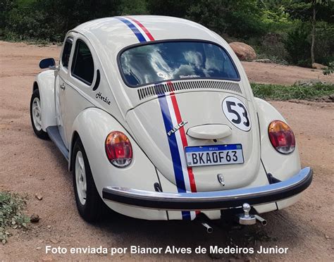 Kit Completo Fusca Herbie Adesivos E Faixas Herbie Frete Gr Tis