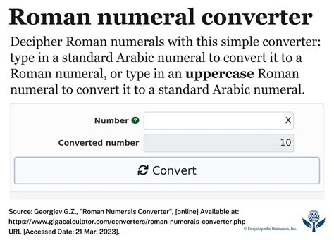 Roman Numeral Chart Facts Britannica