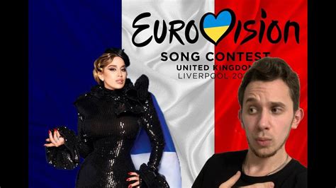 LA ZARRA EVIDEMMENT MY FIRST REACTION EUROVISION 2023 YouTube