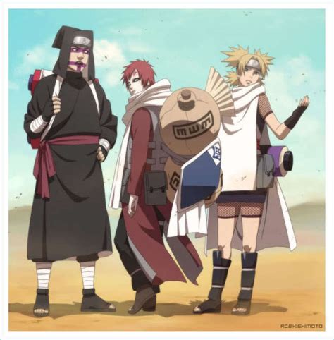 Kankuro, Temari, Gaara - Sand Team Photo (17649633) - Fanpop