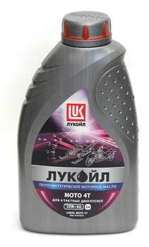 Масло моторное четырехтактное Лукойл МОТО 4Т 10W40, 1 литр., 1595329 ...