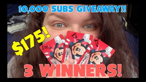 10000 Subscriber Giveaway Youtube