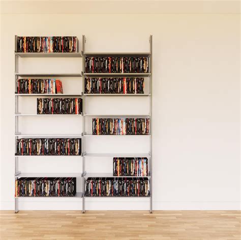 DVD Media Storage Shelves – Modern Shelving