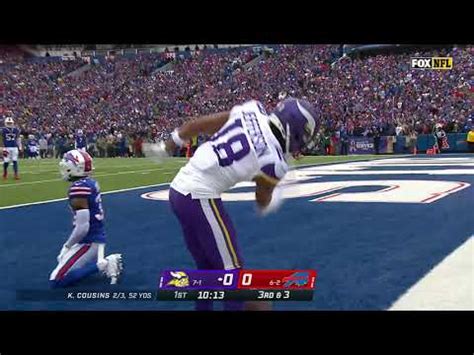 Justin Jefferson Opening Drive Touchdown Catch Youtube