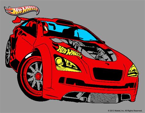 Dibujo De Hot Wheels Megane Trophy Pintado Por En Dibujos Net El