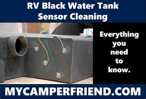 RV Black Water Tank Sensor Cleaning | MyCamperFriend.com