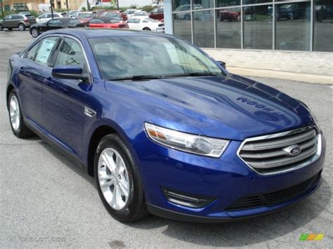 Deep Impact Blue Metallic Ford Taurus Sel Awd Exterior Photo