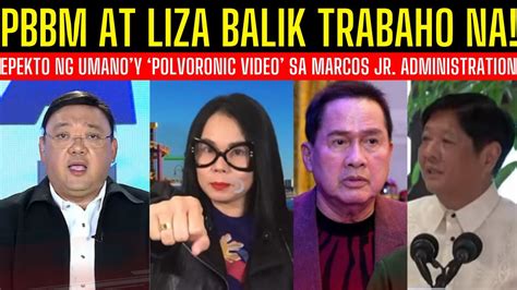 PBBM AT LIZA MARCOS BALIK TRABAHO NA POLVORONIC ISSUE NI PBBM PASTOR